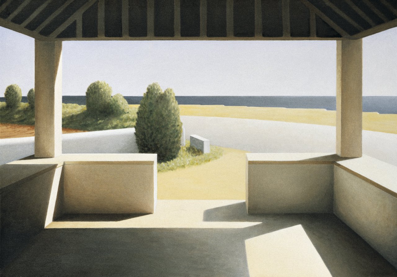 Alpendre voltado ao mar