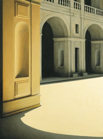 Porticos no claustro