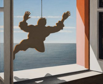 [Figure Taking Flight]