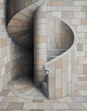 A escada de pedra