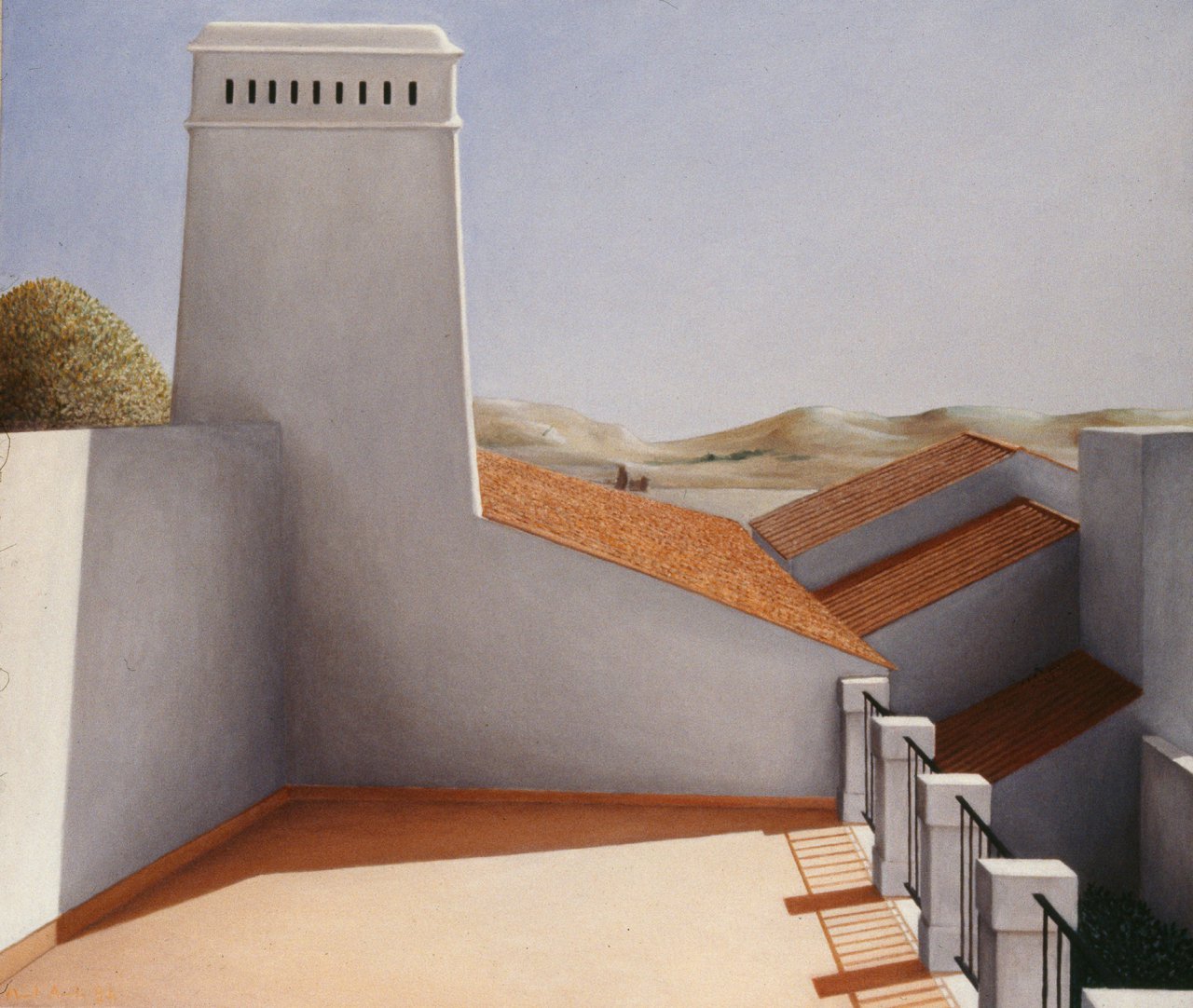 Terra&ccedil;o com chamin&eacute;/ Terrace with Chimney