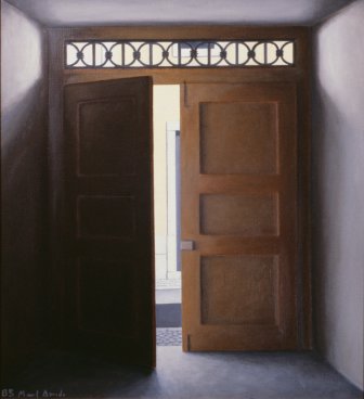 A porta da rua