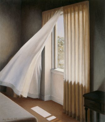 Janela com cortinas I