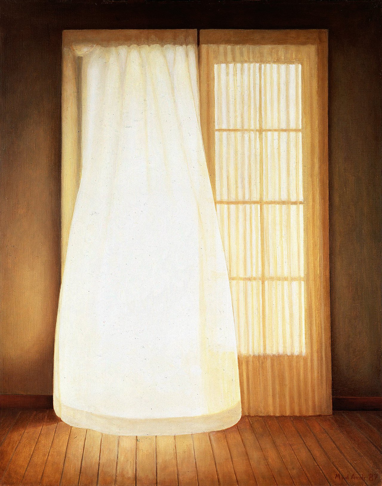 Window with Curtains III