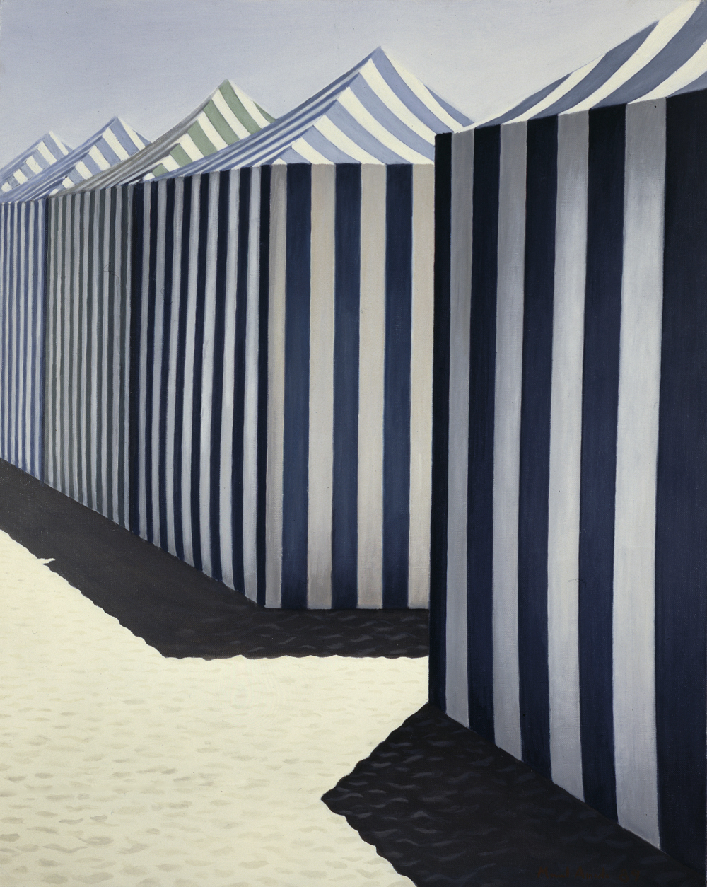 Behind the Tents