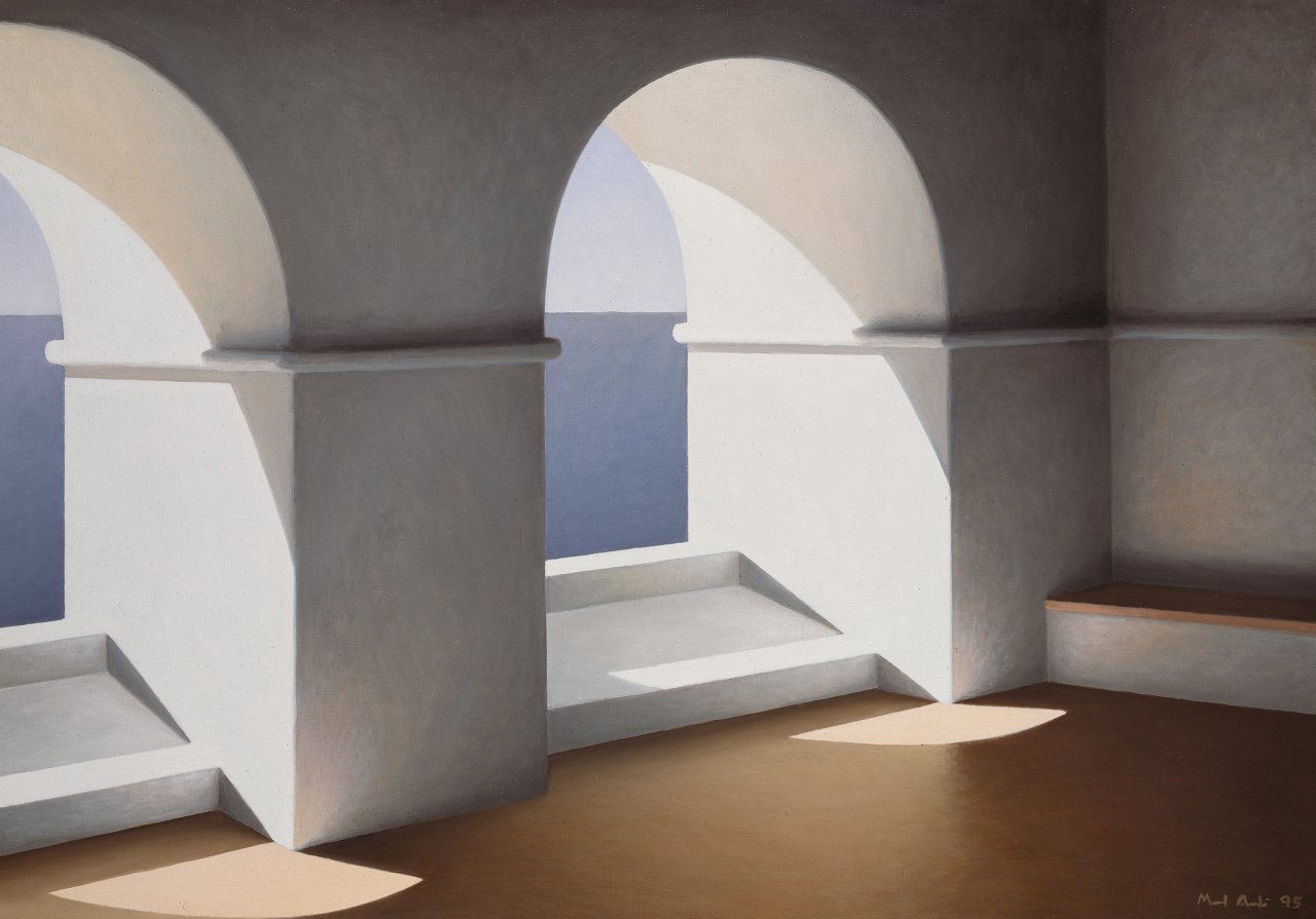 Arcade Overlooking the Sea