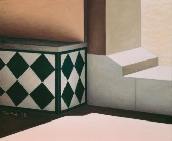 Banco com azulejos