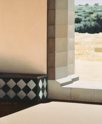Cunhal com banco de azulejos (estudo)