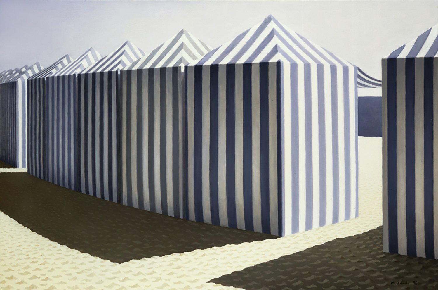 Behind the Tents