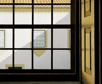 [Window to the patio]